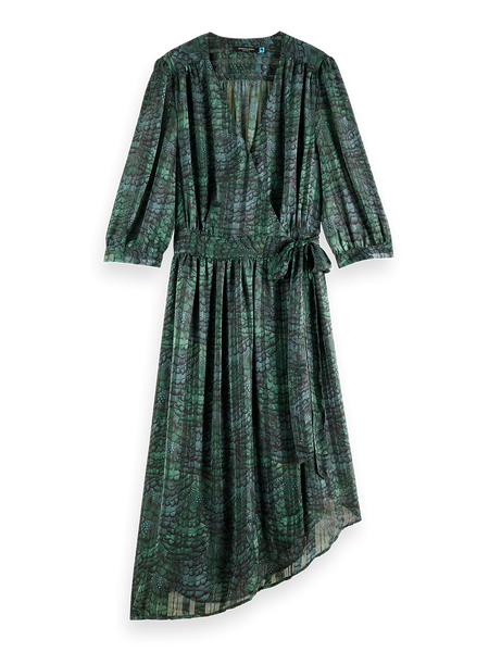 SCOTCH & SODA - Asymmetric Wrap Dress