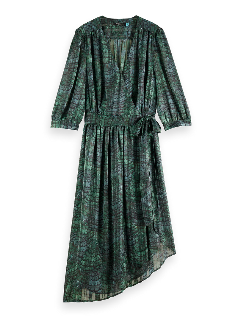 SCOTCH & SODA - Asymmetric Wrap Dress