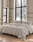 STONE WASH DUVET COVER SET NATURAL DUVET COVER LINEN ME
