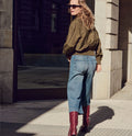 LONGBERMUDA Culotte; Rigid Cool Woman MAC JEANS