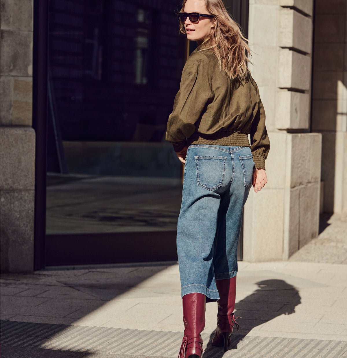 LONGBERMUDA Culotte; Rigid Cool Woman MAC JEANS
