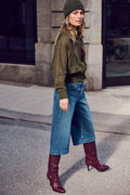 LONGBERMUDA Culotte; Rigid Cool Woman MAC JEANS