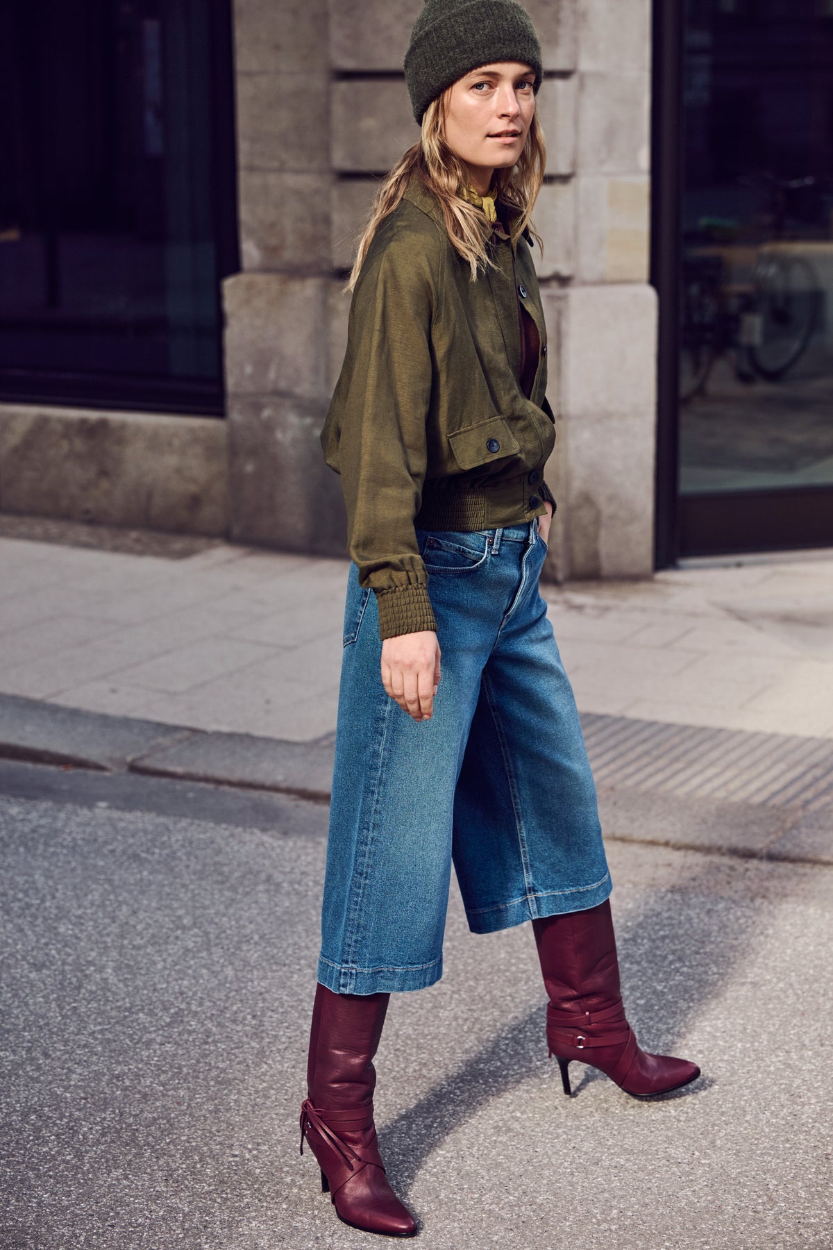 LONGBERMUDA Culotte; Rigid Cool Woman MAC JEANS