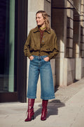 LONGBERMUDA Culotte; Rigid Cool Woman MAC JEANS