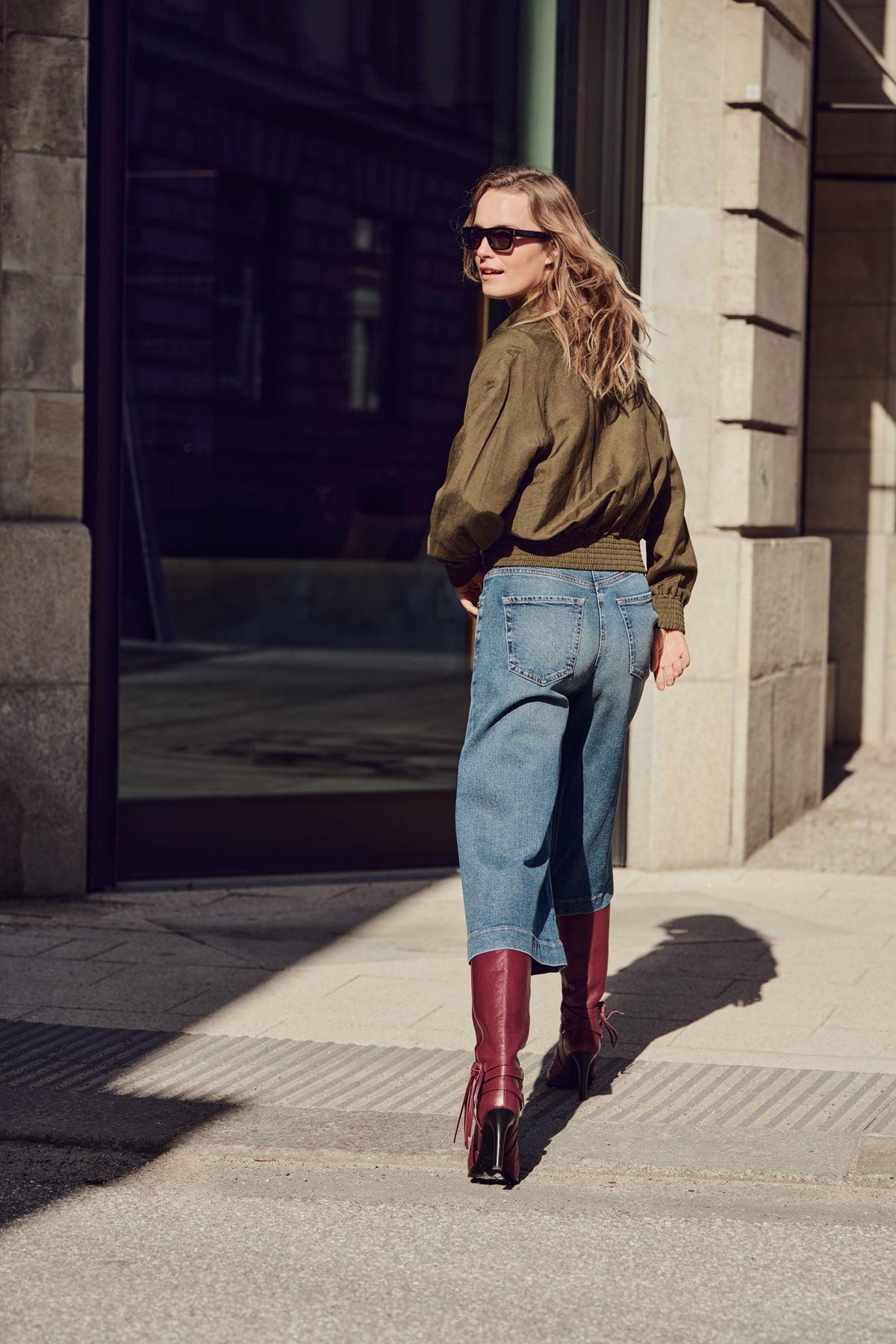 LONGBERMUDA Culotte; Rigid Cool Woman MAC JEANS