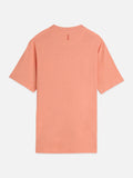 3 Crosses Cotton-Linen Regular-Fit T-Shirt Men T-Shirts Scotch Soda Homme Canyon Clay M