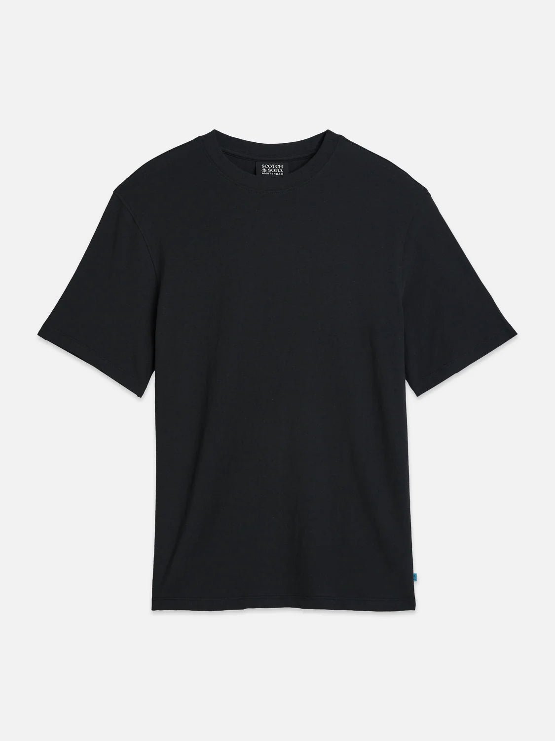 3 Crosses Cotton-Linen Regular-Fit T-Shirt Men T-Shirts Scotch Soda Homme