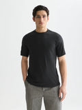 3 Crosses Cotton-Linen Regular-Fit T-Shirt Men T-Shirts Scotch Soda Homme METEORITE XL