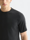 3 Crosses Cotton-Linen Regular-Fit T-Shirt Men T-Shirts Scotch Soda Homme METEORITE XXL