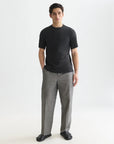 3 Crosses Cotton-Linen Regular-Fit T-Shirt Men T-Shirts Scotch Soda Homme METEORITE XS