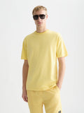 3 Crosses Garment-Dyed Relaxed-Fit T-Shirt Men T-Shirts Scotch Soda Homme