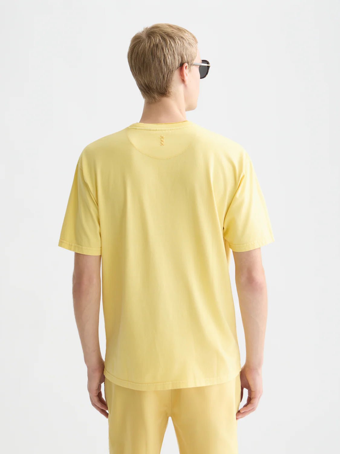3 Crosses Garment-Dyed Relaxed-Fit T-Shirt Men T-Shirts Scotch Soda Homme