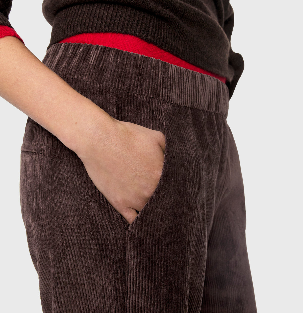 CHIARA; Velour Woman MAC JEANS