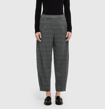 TILDA Jump In; Premium Jersey Woman MAC JEANS Smoke Grey Check 32