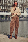 TILDA Worker; Velour Woman MAC JEANS