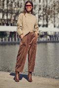 TILDA Worker; Velour Woman MAC JEANS