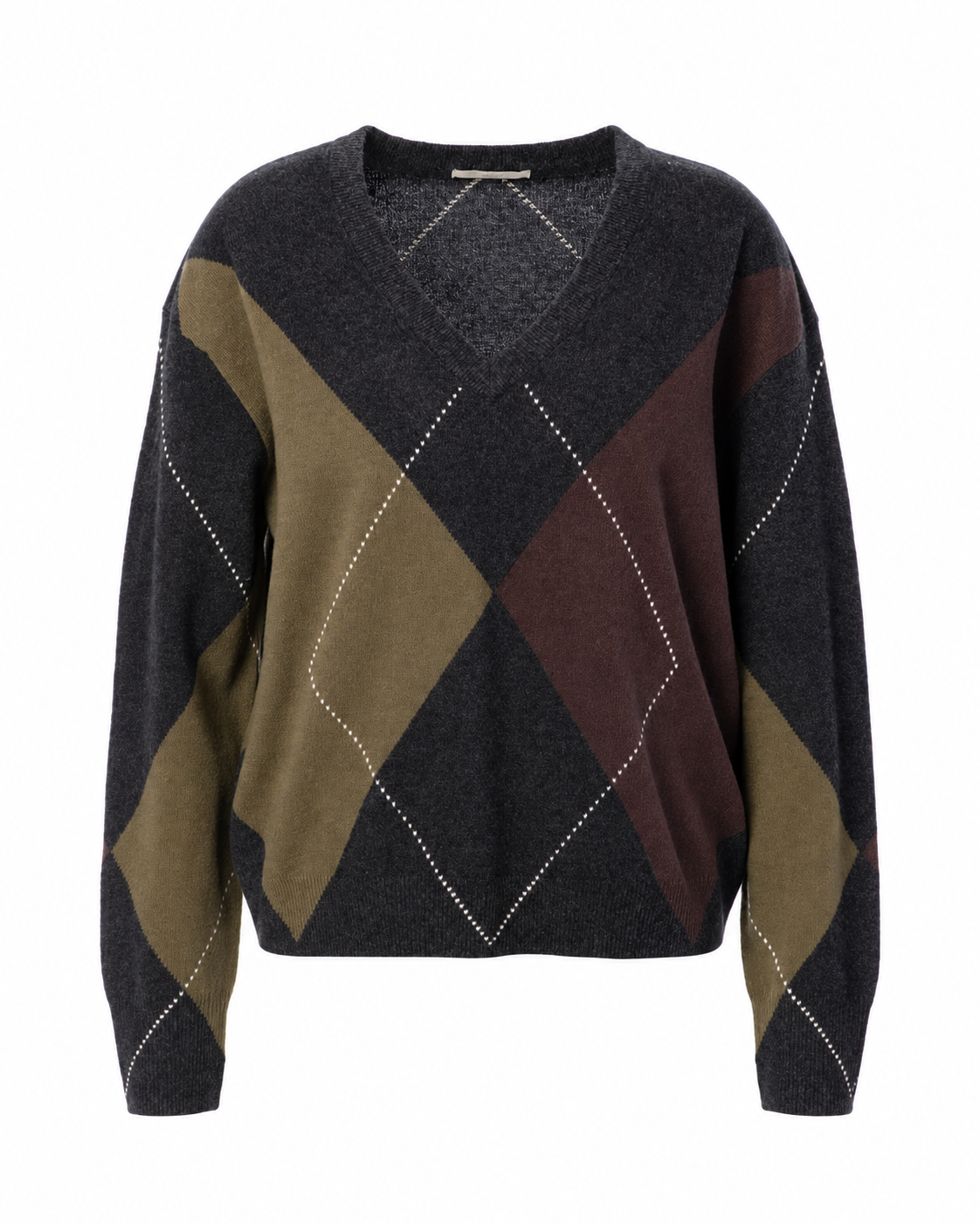 Philippa Sweater Woman JC Sophie OLIVE ARGYLE XS/TP