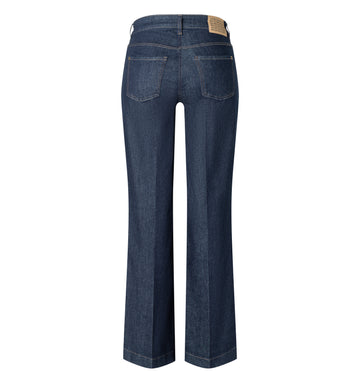 WIDE; Authentic Stretch Denim Woman MAC JEANS Fashion Rinsed 32