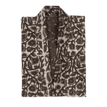 6-8847 Celeste Block Print Kimono Indaba trading co