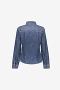 GEISHA Denim Shirt with Tie Belt Woman GEISHA