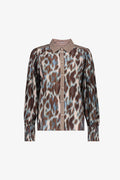 GEISHA Animal-Print Blouse Woman GEISHA