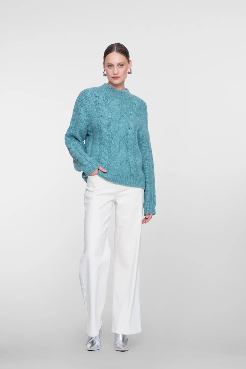 GEISHA Cable-Knit Sweater Woman GEISHA