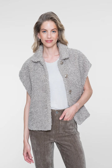 GEISHA Teddy Gilet Woman GEISHA SAND XS/34