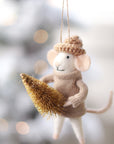 Cozy Cole Mouse Holiday Ornament Christmas Decoration Indaba trading co