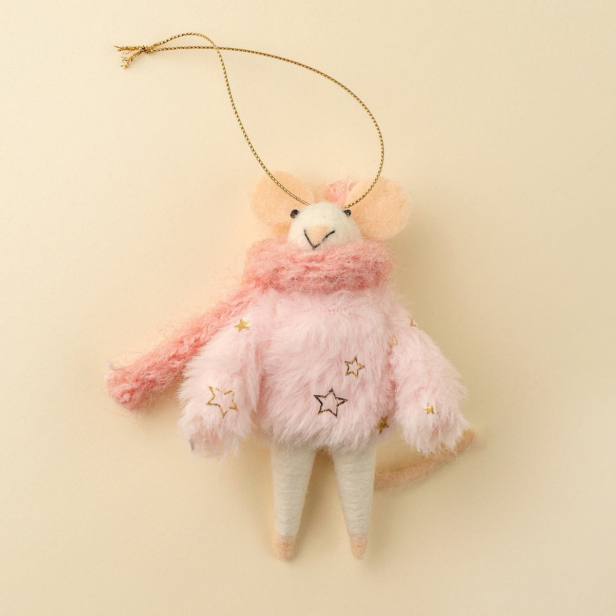 Blizzard Bella Mouse Holiday Ornament Christmas Decoration Indaba trading co