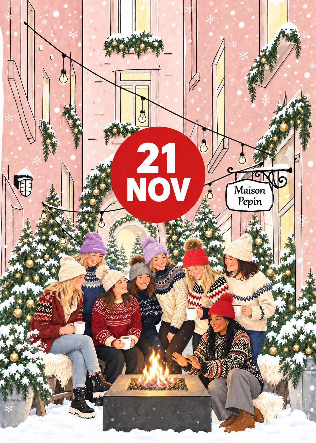 SATHURDAY 21st of NOVEMBER 2026 Christmas private photo sessions photoshoot PEPIN