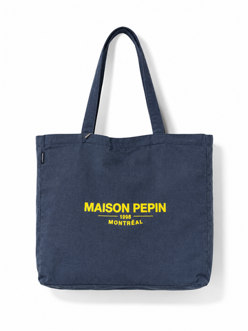 CABA EN LIN BLUE MAISON PEPIN