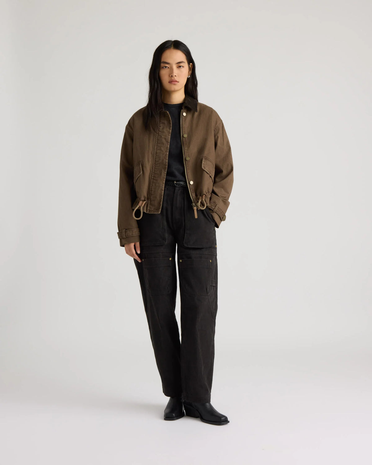 ARLEQUIN SLIT MANTEAUX KANUK