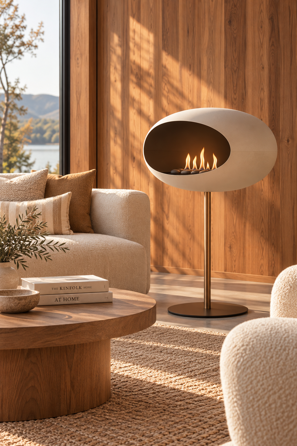 Le Feu Steel High Dome White Fireplaces Nüline Distribution