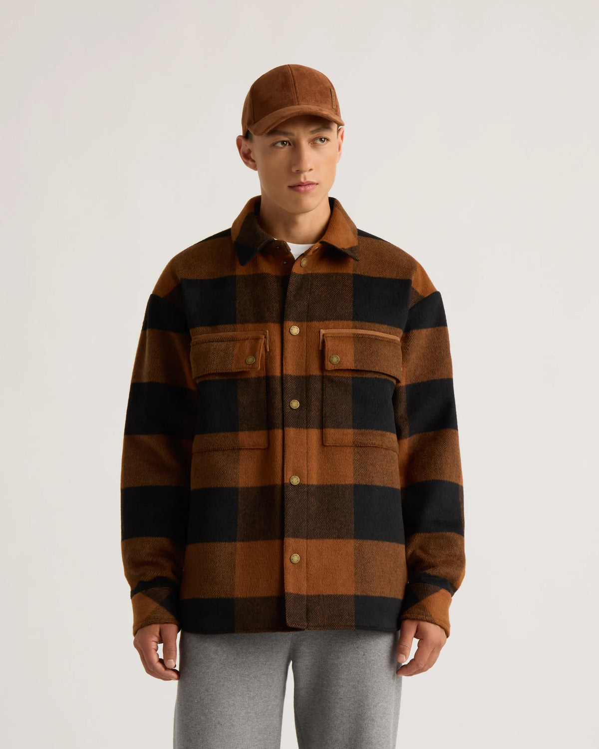 Veste-chemise à large carreaux Bromont KANUK
