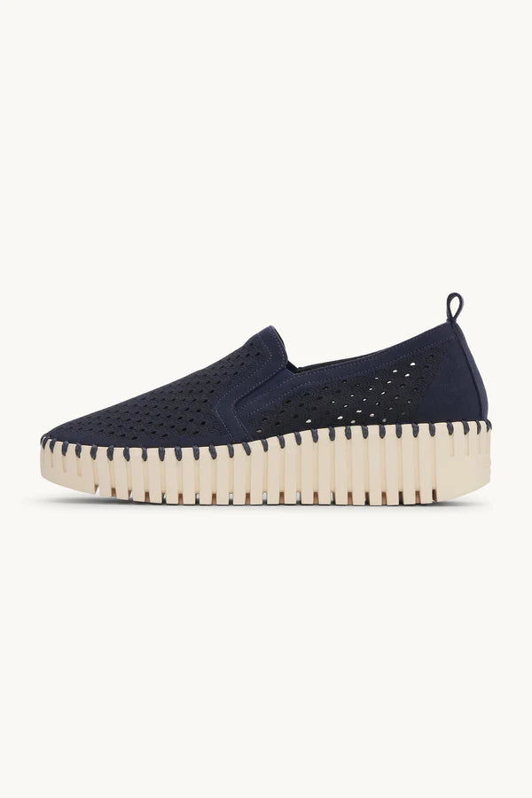 Tulip Slip-On ILSE JACOBSEN Dark Indigo Pearled Ivory 38