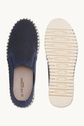 Tulip Slip-On ILSE JACOBSEN Dark Indigo Pearled Ivory 39