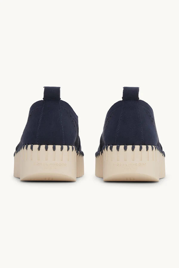 Tulip Slip-On ILSE JACOBSEN Dark Indigo Pearled Ivory 41