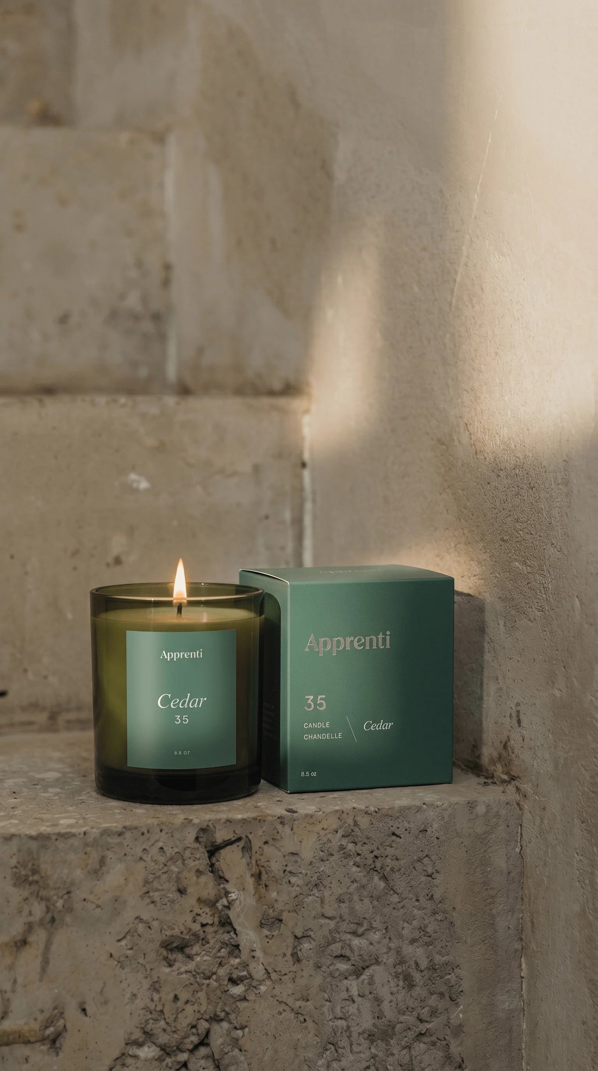 APPRENTI - BOUGIE CEDAR APPRENTI