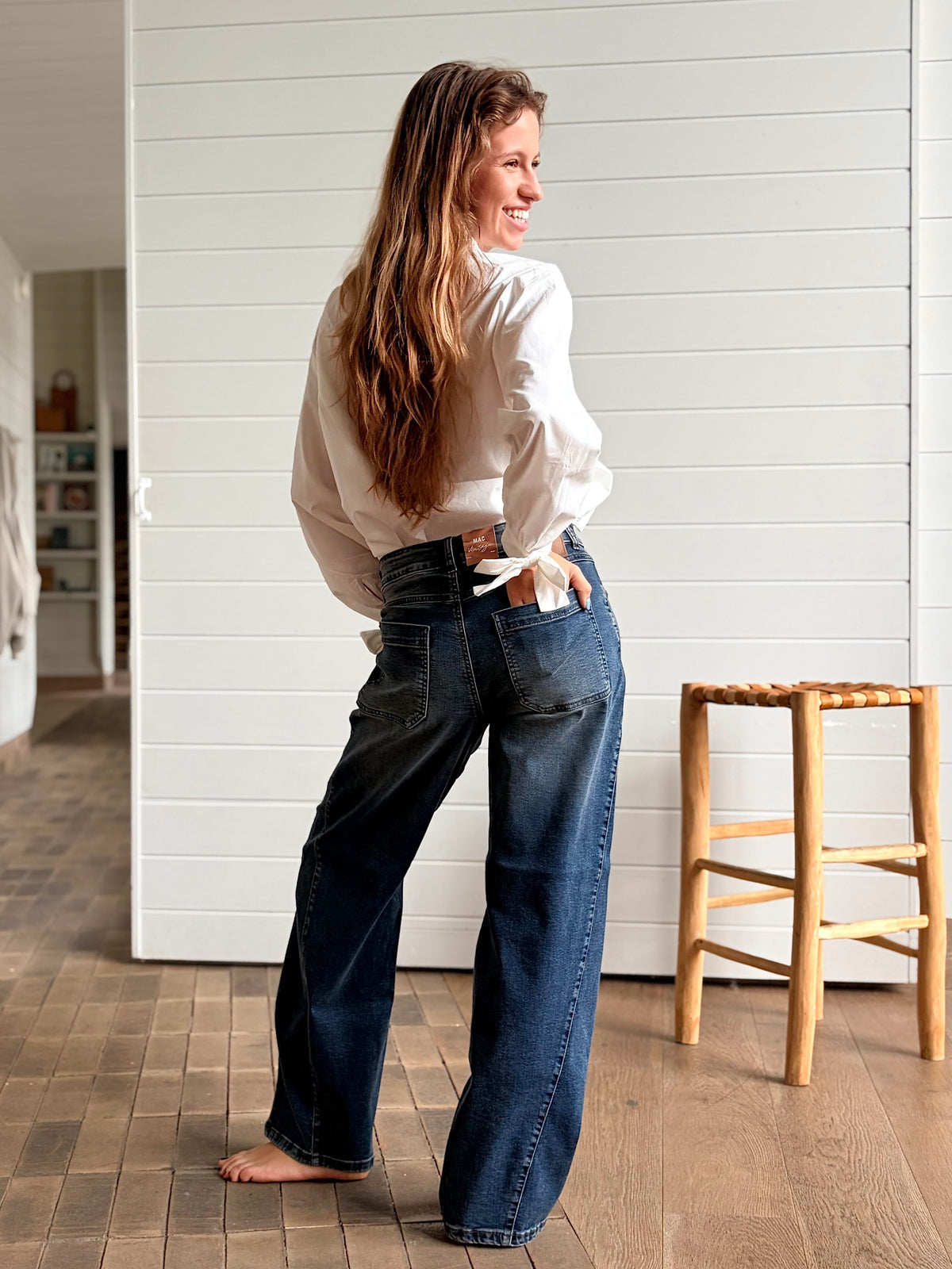 COLORADO BARREL Woman MAC JEANS