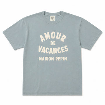 TEE SHIRT AMOUR DE VACANCES & MAISON PEPIN SAGE