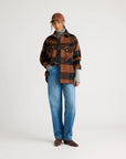Veste-chemise à large carreaux Matane KANUK