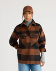 Veste-chemise à large carreaux Matane KANUK