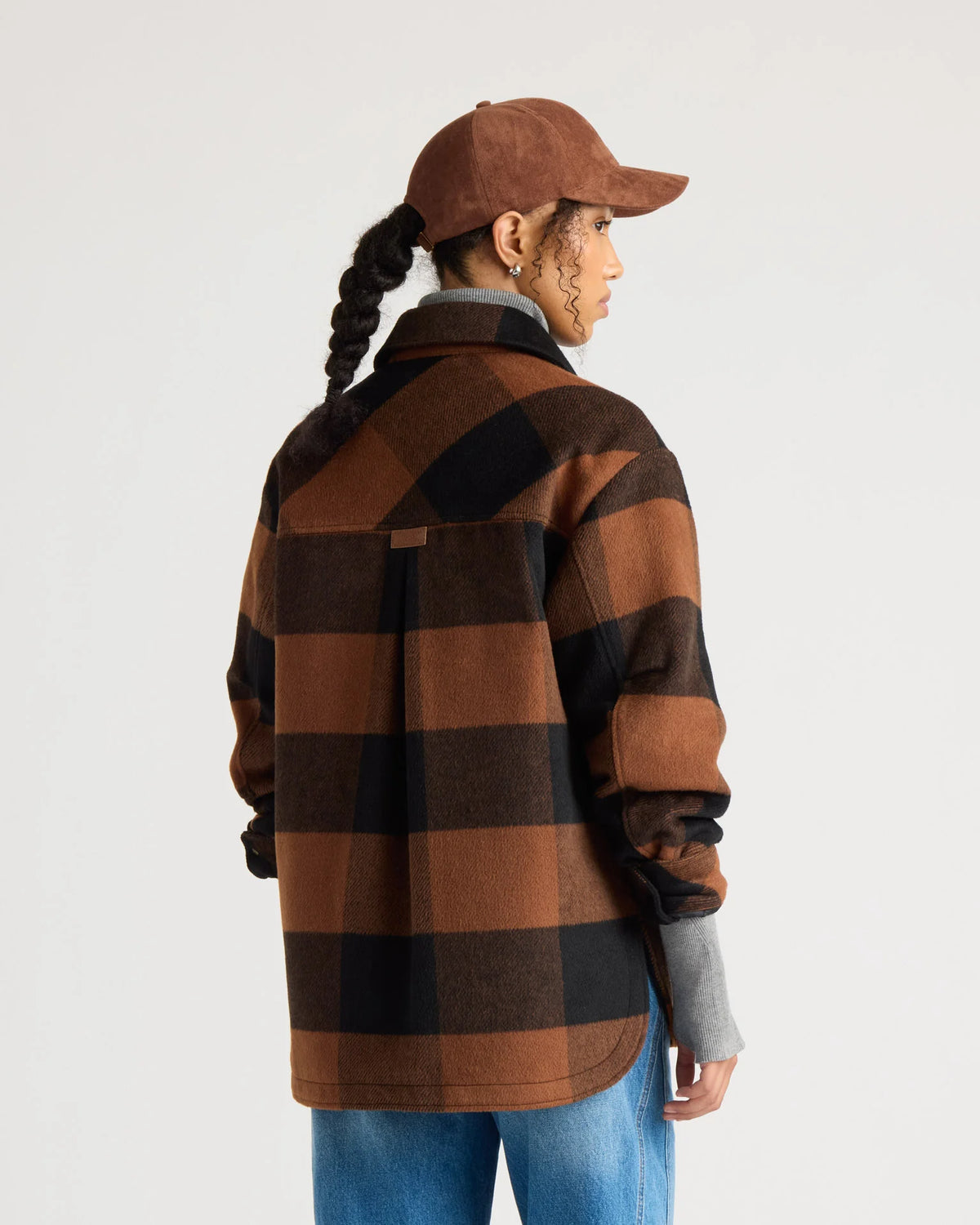 Veste-chemise à large carreaux Matane KANUK