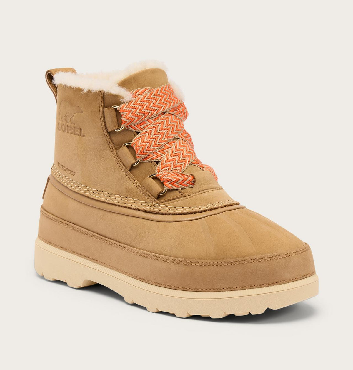 AMBLER FIRESIDE CHUKKA WP Woman SOREL Caribou Brown 6