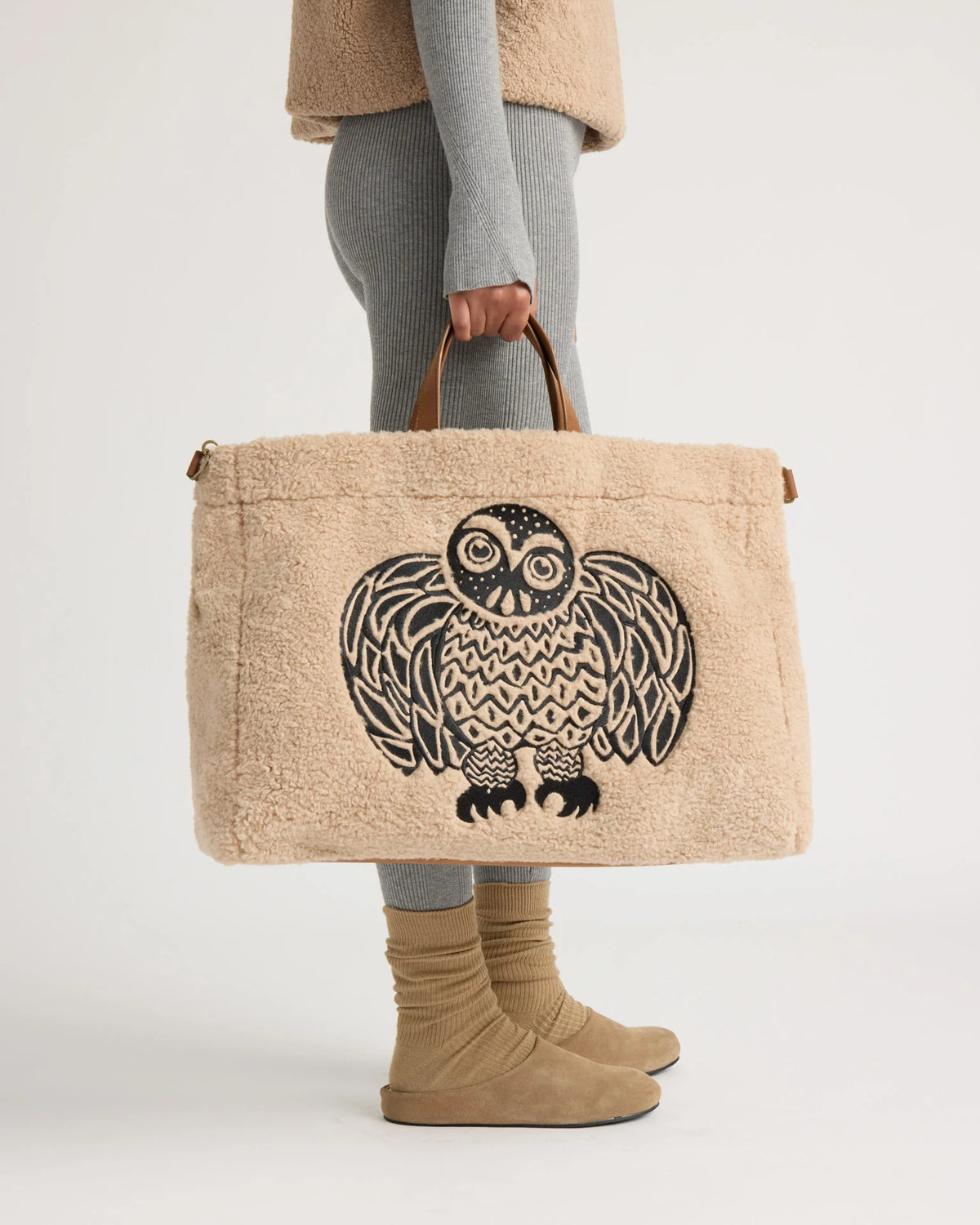SHERPA TOTE BAG OWL Sac KANUK