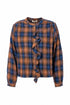 Pearl Blouse 2 Woman JC Sophie COGNAC CHECK 34
