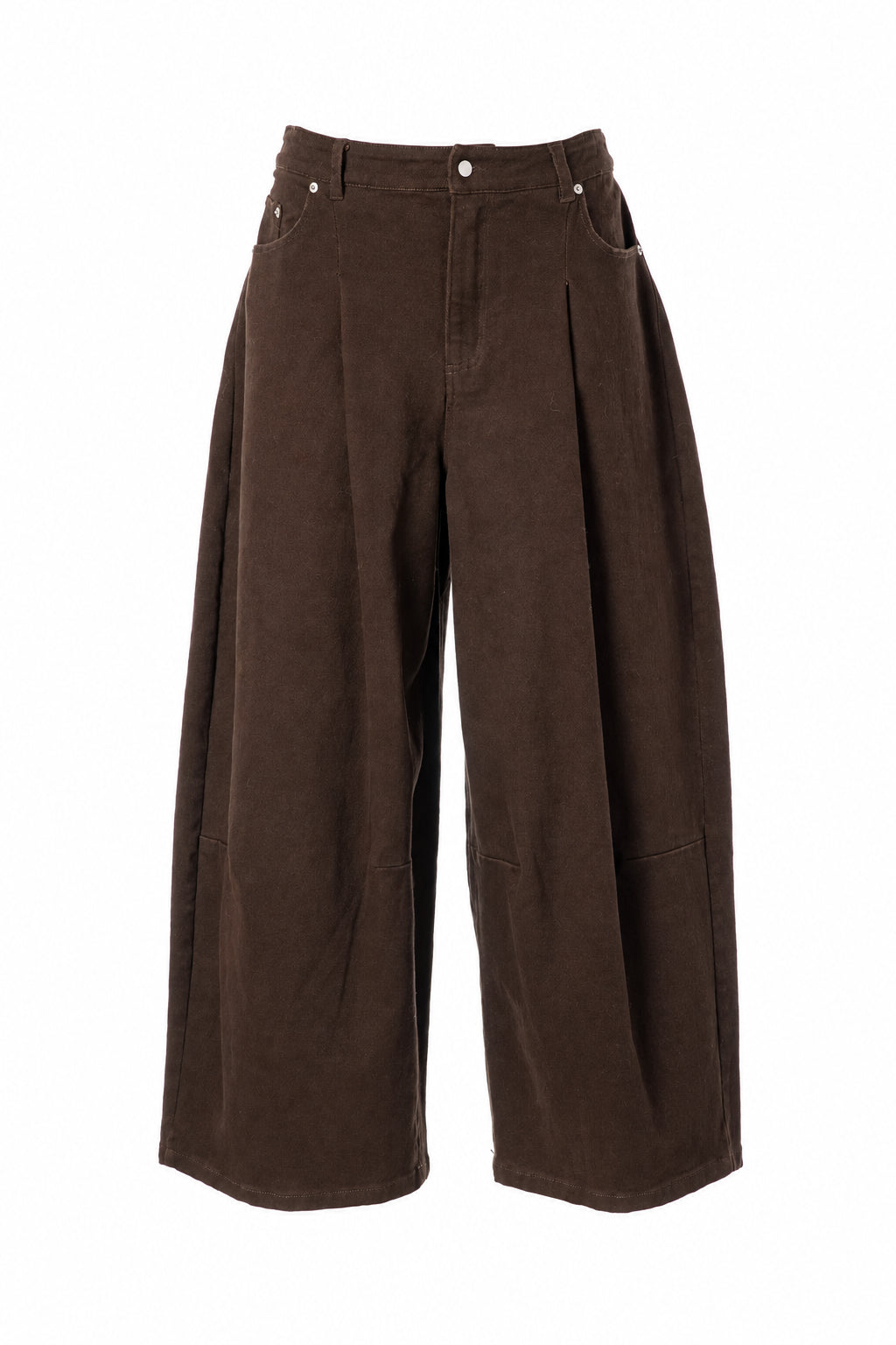 Painter Trousers Woman JC Sophie Dark Brown 34