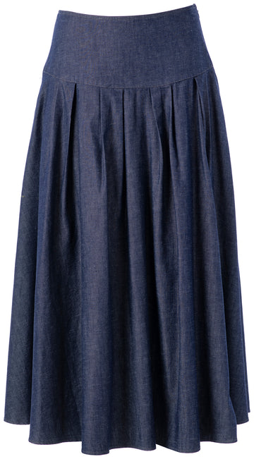 Planet Skirt Woman JC Sophie DARK DENIM 34
