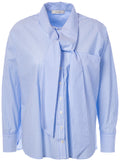Polo Blouse Woman JC Sophie LIGHT BLUE STRIPES 34