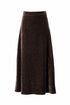 Pirouette Skirt Woman JC Sophie Dark Brown 34